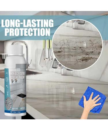 Stone Detergent Stone Crystal Electroplating Agent Nano Stone Crystal Electroplating Agent Marble Cleaner and polishing Agent Kitchen Marble Oil Stain Cleaner - Buy Online on GoSupps.com