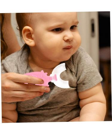 Minkissy U-Shaped Toothbrush for Children 6-Pack Manual Whole Mouth Cleaning Brush - Buy Online on GoSupps.com