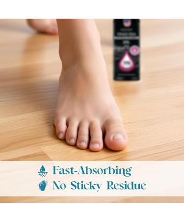 Aromasong Pure Magnesium Oil Spray Rose Scent Topical Magnesium for Feet & Legs Extra Strength Magnesium Oil (23mg in Each Spritz) Made in USA Clean & Natural Formula 8 oz - Buy Online on GoSupps.com