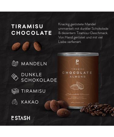  P-Stash P-Stash Almond Chocolate with Tiramisu - 70g - Buy Online on GoSupps.com