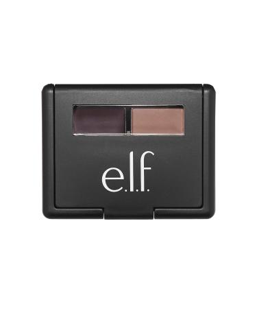 e.l.f Eyebrow Kit - Brow Powder and Wax Duo for Long Lasting, Defined, Shaped, and Contoured Brows - Dark Shade for Fuller, Thicker, and More Defined Brows - Includes Brush - 0.13 Oz (Pack of 1) - Buy Online on GoSupps.com