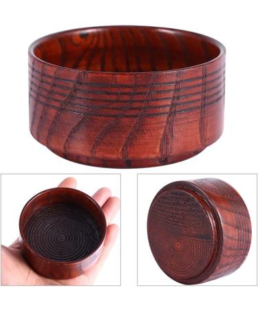 Xinwoer Wooden Shaving Soap Bowl for Men | Ultimate Razor Cleaning Tool | Handmade & Eco-Friendly - Buy Online on GoSupps.com
