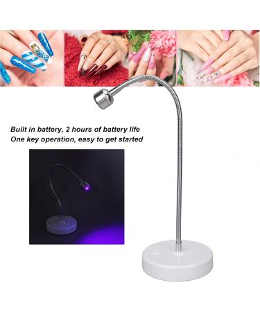Brrnoo 3W UV LED Light for Gel Nails - Quick Dry Nail Dryer & Curing Lamp for Nail Extensions - Portable USB Flash Cure Light - Buy Online on GoSupps.com