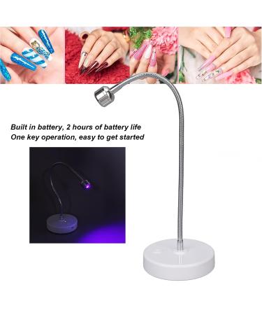 Mini UV LED Nail Lamp 3W for Gel Polish Curing - Professional DIY Nail Dryer Machine - Buy Online on GoSupps.com