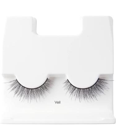 KISS Lash Couture Naked Drama Collection 1 Pair of False Lashes Veil Full and Fluffy Faux Mink Fake Eyelashes with Cushion Flexi Band includes Lash Glue - Buy Online on GoSupps.com