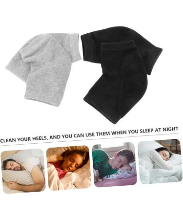 2 Pairs Gel Heel Socks Skin Moisturizing Socks Foot spa Socks no Slip spa Socks Cracked Heel Socks Foot Lotion spa Socks spa Heel Socks to Sleep Men and Women Cotton Essential Oil - Buy Online on GoSupps.com