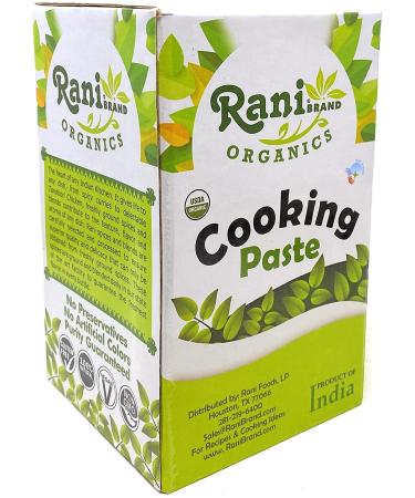 Rani Organic Ginger Cooking Paste 8.80oz (250g) - Vegan, Gluten Free, NON-GMO | USDA Certified Organic Ginger from India | Glass Jar, No Colors | 8.80 Ounce (Pack of 1) - Buy Online on GoSupps.com