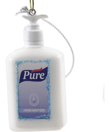 Holiday Ornament Survival Kit 2020 - Glass Santa Sanitizer Toilet Paper Ornaments - 3.0 Inches - Festive Decor for Unique Gifting - Go8127 - Buy Online on GoSupps.com