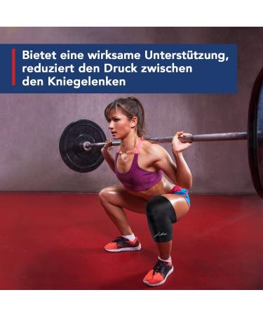 Buy Knee Support for Men & Women - Arthritis Relief Tendonitis & Injury Recovery - Comfortable Knee Brace for Osteoarthritis - Black Size S - Buy Online on GoSupps.com