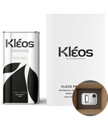 Kleos Kalamata 2023 New Harvest Extra Virgin Olive Oil 3L Tin - Pack of 1 - Buy Online on GoSupps.com