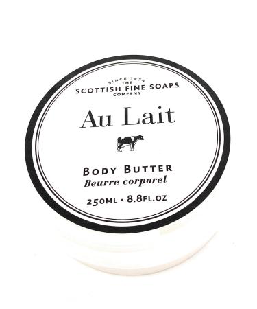 Scottish Fine Soaps Au Lait Extra Nourishing Body Butter - 8.8 oz. Jar