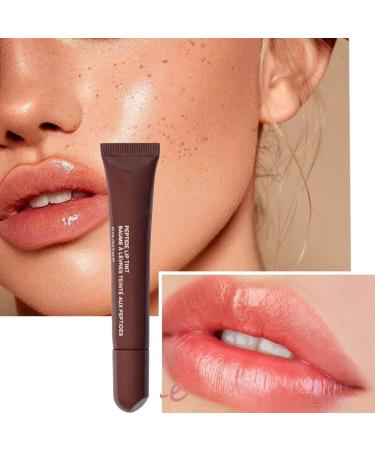 Lip Plumping Set Shimmer Pearlescent Plumping Lip Gloss Tinted Lip Balm Lip Care Transparent Glossy Lip Oil with Shiny Finish Nourishing-Repairing Lip Balm (B1 20g) - Buy Online on GoSupps.com