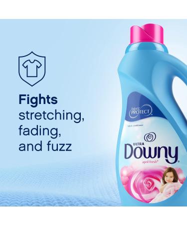 Downy Ultra April Fresh Liquid Fabric Softener 34 Fl Oz - 6 Pack | 40 Loads - Packaging May Vary - Buy Online on GoSupps.com