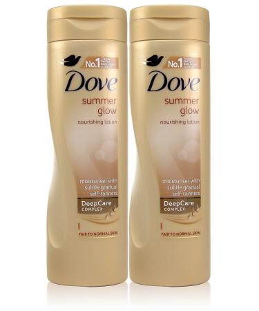 Dove Dove Summer Glow Light to Normal Skin Lotion 250ml (Pack of 2)