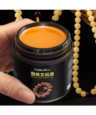 Leather Cream & Conditioner 120g Restorative Polishing Cleanser Wax | Natural and Protective Wood Wax Restorative Polishing Cleanser Wax for Jade Orange1 - Buy Online on GoSupps.com