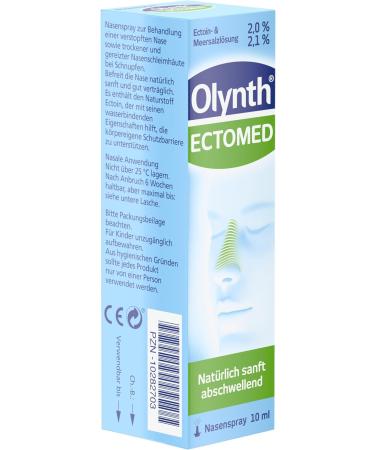 Olynth Ectomed Nasal Spray 10 ml - Relieve Nasal Congestion | Fast International Shipping - Buy Online on GoSupps.com
