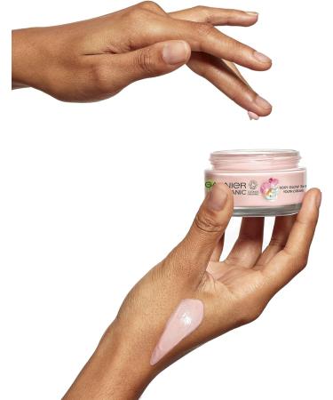 Garnier Organic Rosy Glow 3in1 Youth Cream 50ml - Radiant & Glowing Skin with Rosehip Seed Oil & Vitamin C - Vegan Formula for All Skin Types - Buy Online on GoSupps.com