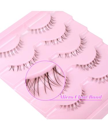 ALICE Bottom Lashes 5 Pairs - Natural Look, 3 Styles, Faux Mink, Tapered End Wispy - Buy Online on GoSupps.com