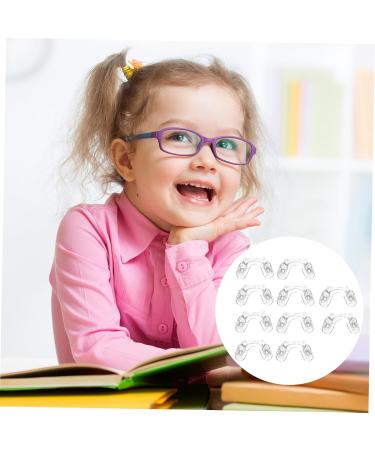 Buy Gleavi Glasses Replacement Nose Pads | 5 Pairs Soft Silicone for Glasses & Sunglasses | Medical Protection & Comfort - White Clear Pads - Buy Online on GoSupps.com