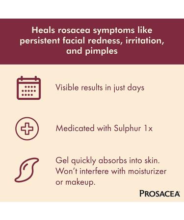 Prosacea Rosacea Treatment - 0.75 oz - Reduces Redness, Pimples, and Irritation - Buy Online on GoSupps.com