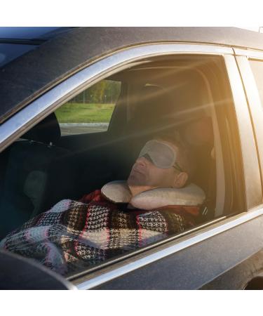 PATIKIL Silk Sleep Mask 2 Pack - Soft Satin Eye Cover for Side Sleeping Travel Black/White - Ultimate Sleep Protection - Buy Online on GoSupps.com