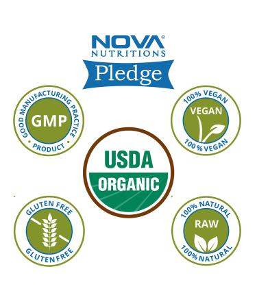 Nova Nutritions Organic Amla Powder (Amalaki) 16 OZ - Rich in Vitamin C - Immune Support - Buy Online on GoSupps.com