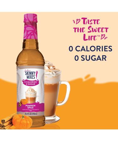Jordan's Skinny Mixes Sugar Free Coffee Flavoring Syrup  Pumpkin Spice 25.4 Fl Oz 25.4 Fl Oz (Pack of 1) Pumpkin Spice - Buy Online on GoSupps.com