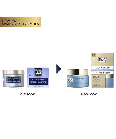 RoC Multi Correxion 5 in 1 Restoring Night Cream 1.7 oz - Anti-Aging Skincare - Buy Online on GoSupps.com