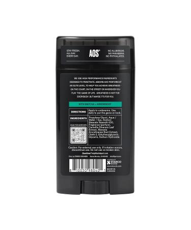 Art of Sport Men’s Deodorant Aluminum Free Eucalyptus Fragrance Made with Natural Botanicals - 2.7 Oz - Pack of 2 - Buy Online on GoSupps.com