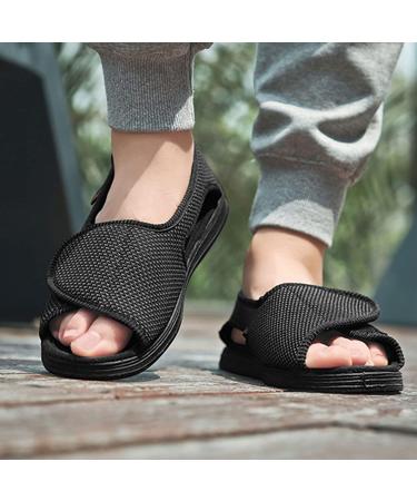Memory Foam Diabetic Slipper for Women and Men - Adjustable Closures, Arthritis, Edema - Comfortable House Shoes with Closed Toe - Buy Online on GoSupps.com