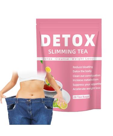 Tisane Minceur D tox Naturelle Base De Plantes - 28 Jours For Une Silhouette Affin e Ingr dients Biologiques(1PC)