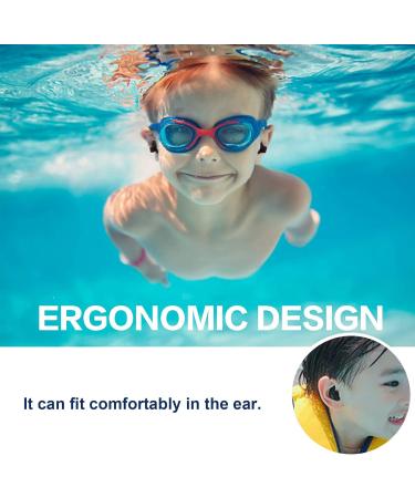 Respicefinem RepiceFinem 1 Pair SHELNIATHE Soft Silica Gel Ear Candles Waterproof Dustproof for Water Sports Pink Loose Comfortable to Wear and Designed Black - Buy Online on GoSupps.com