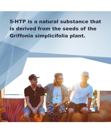 LifeLink 5-HTP (5-Hydroxy-L-Tryptophan) | 25 mg x 90 sublingual Tablets | Precursor to Serotonin | Made in The USA - Buy Online on GoSupps.com