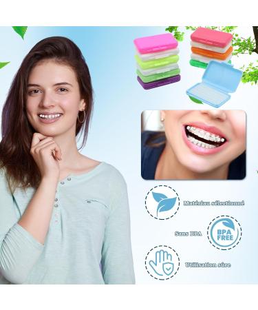 VEGCOO 12 Bo tes Cire Orthodontique Cire Orthodontique Dentaire Cire de Soulagement Pour Soulager Irritations/Soins Orthodontiques (Boites de 5 Bandes) - Buy Online on GoSupps.com