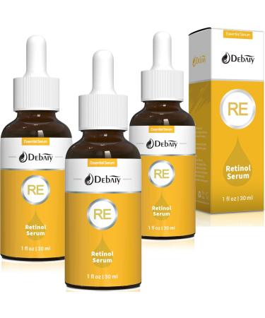 DEBAIY 3 Pack Retinol Serum for Face Moisturizing Anti Aging Serum Anti-Wrinkle for Skin -(1fl.oz|30ml)