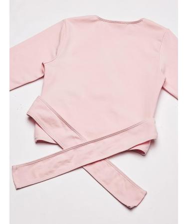 Capezio Little Girls' Classics Wrap Top - Pink, Small (2-6X) - Buy Online on GoSupps.com