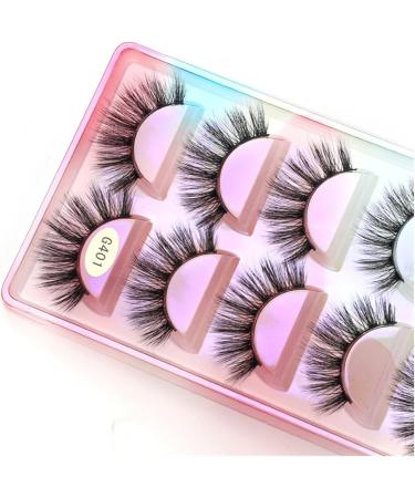 UAMOU 10 Styles 2/5/10/20/30/50/100 Boxes 3D Mink Lashes 5 Pairs Natural Individual Mink False Eye Lashes Make Up Kit Cilios Cheerfully (Color : G405 Size : 50 BOXES (250 pairs)) - Buy Online on GoSupps.com