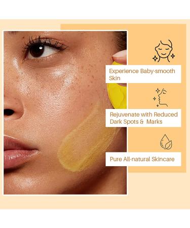 Kojic Acid & Turmeric Pads - Tumeric Kojic Acid Cleansing Pads - Exfoliating Pads for Face & Body - Face Pads for Skincare - Face Exfoliator Pad for Even Skin Tone Pore Cleansing - 30 Pads - Buy Online on GoSupps.com