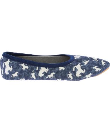 Buy Beck Girls 0264 Horses Gymnastics Shoes - Blue - Size 30 EU | International Shipping Available - Buy Online on GoSupps.com