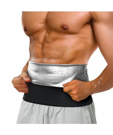 Bingrong belly path belt fitness belt for men sport corset waisten belly path body shaper sauna fitness belt welding belt belly belt for figure shapes black l