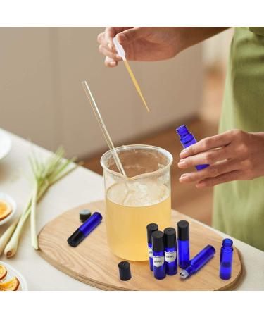 Blue Essential Oil Roller Bottles - 48-Pack for Aromatherapy - Buy Online on GoSupps.com