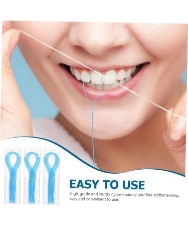 SOESFOUFU 150pcs Floss Threaders for Braces and Floss Easy to Use Compact Carrying Case - Buy Online on GoSupps.com