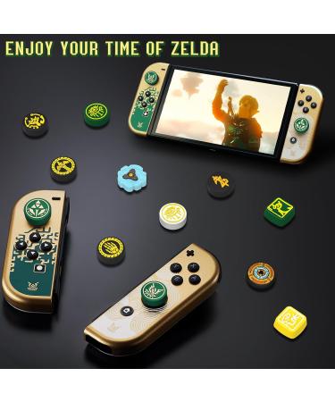 Premium Switch Thumb Grips Exclusive Zelda Tears of The Kingdom Theme Silicone Switch Joystick Caps Legend of Zelda Design - Compatible with Nintendo Switch/Switch OLED/Switch Lite by Wenbramo - Buy Online on GoSupps.com