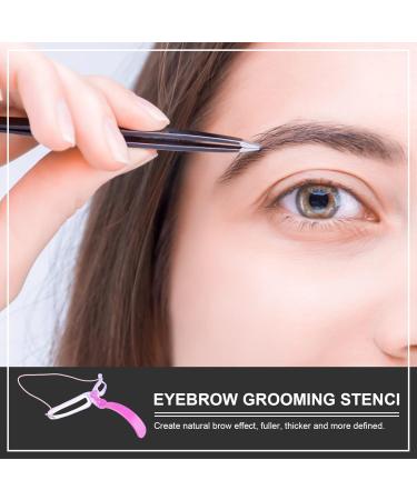 Beaupretty Set De Maquillaje Eyebrow Shaper Stencils Shaping Template: Reusable Eyebrow Stencil with Handle and Strap Handheld Eyebrow Grooming Stencils for Women Makeup Eyebrow Tools - Buy Online on GoSupps.com