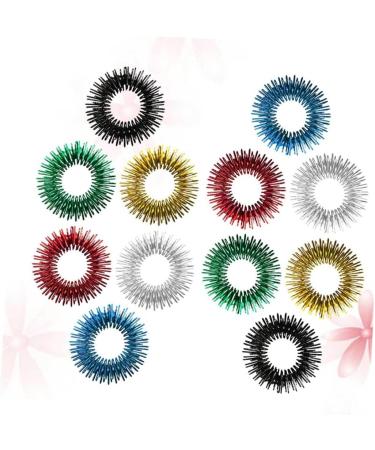 Fomiyes 36 STK Stress Relief Toys - Acupressure & Decompression Rings for Finger Massage - International Shipping Available - Buy Online on GoSupps.com