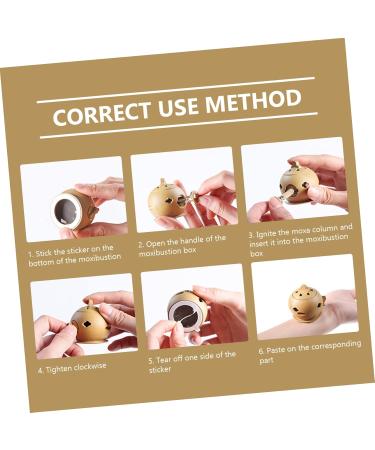 Gatuida Moxa Sticks Holder - Moxibustion Burner & Acupuncture Container for International Shipping - Buy Online on GoSupps.com