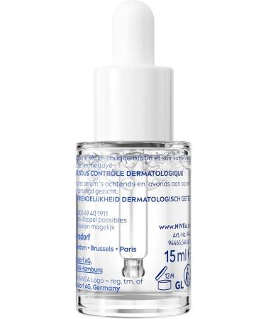 Beiersdorf NIVEA Cellular Hyaluronic Acid Serum Face Facial serum with Pure Hyaluron Wrinkle Filling and Moisturizing Skincare with Hyaluronic Acid 15ml - Buy Online on GoSupps.com