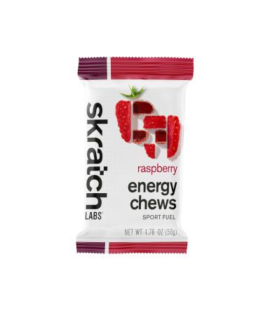 SKRATCH LABS Raspberry Sport Energy Chews 1.76 OZ 1.76 Ounce