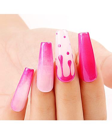 AIMEILI Hot Pink Gel Nail Polish - Tutti Fruiti (002) 10ml | Soak Off U V LED - Buy Online on GoSupps.com