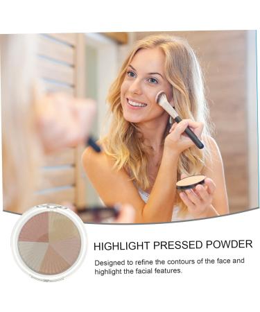 Angoily 1 Box Highlight Powder Shimmering Skin Highlighter Stereo Powder Foundation Brighten High Disc - Buy Online on GoSupps.com